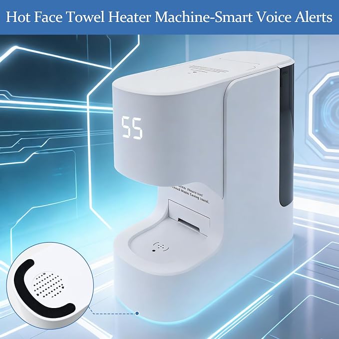 Hot Face Towel Warmer with Voice Alert - Image 6