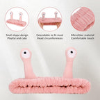 DragonflyDreams Cute Cartoon Snail Headbands, 2 Pack - Image 2