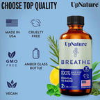 UpNature Breathe Essential Oils Blend Breath Relief Eucalyptus and Menthol Blend - Image 6