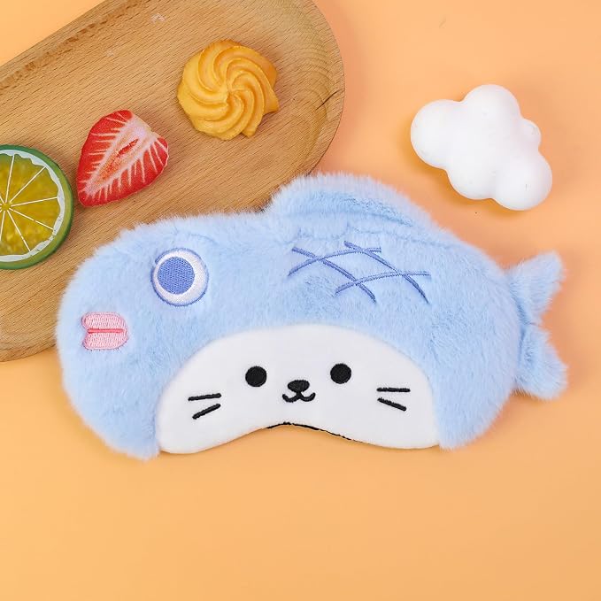 PERFECTSIGHT Sleep Eye Masks, Cute Sleep Eye Cover Lightweight Adjustable - Image 7