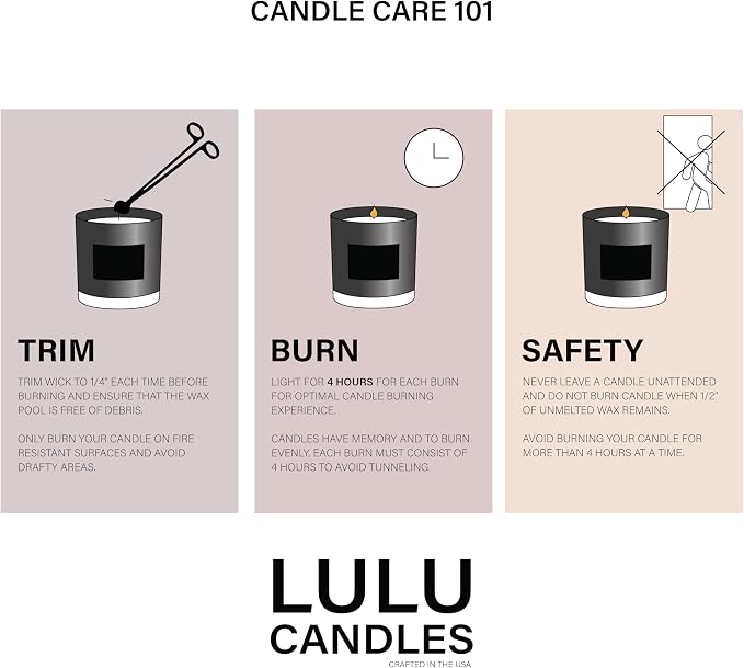 Lulu Candles | Jasmine, Oud & Sandalwood | Luxury Scented Soy Jar Candle | Hand - Image 4