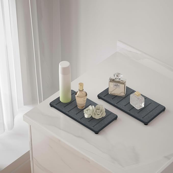 2PCS Water Absorbing Stone Tray - Image 2