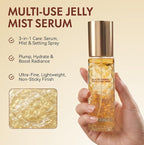Jelly Serum Mist with Kojic Acid & Turmeric, 3-in-1 Hydrating Face Glow Spray - Image 3