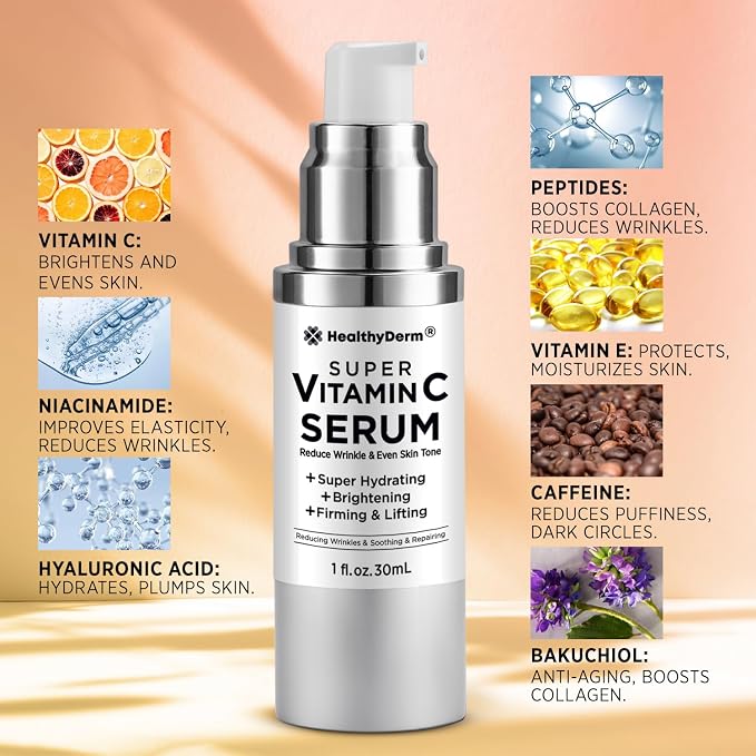 HealthyDerm Super Vitamin C Serum - Image 4