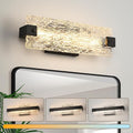 Modern Black Bathroom Vanity Light, 16.5 Inch 10W Dimmable LED Bathroom Light by Osimir