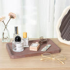 Karibiber Marble Vanity Tray, 11.8in Sandstone Bathroom Kitchen Tray - Image 7