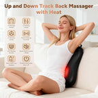 Back Massager with Heat, 4D Rolling Massage Nodes - Image 2