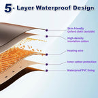 Sauna Blanket for Home, Portable Full Body Heating Wrap - Image 3