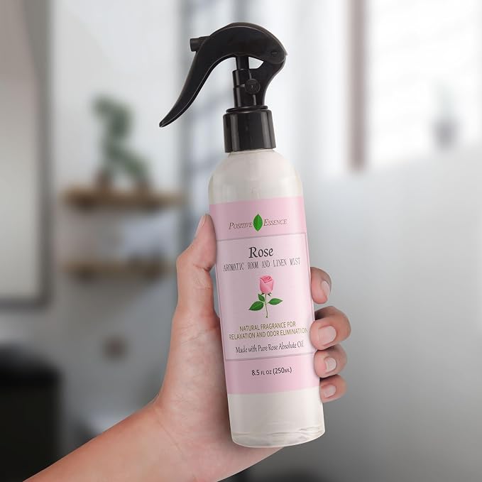 Rose Linen and Room Spray – Natural Pillow Mist - Image 3