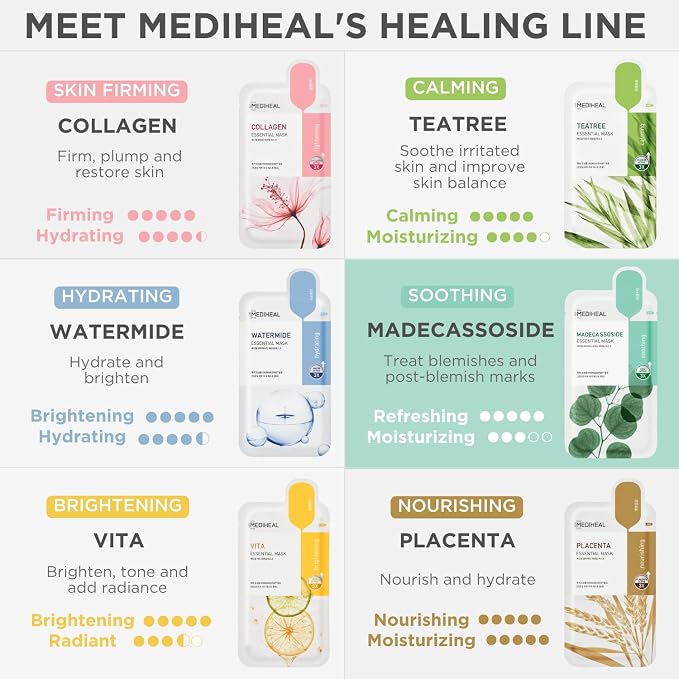 Mediheal Best Korean Sheet Mask - Image 6