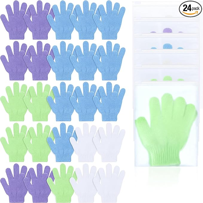 LemonRoad 48 Pcs Exfoliating Bath Gloves by Unknown