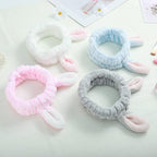 4 Pack Elastic Makeup Headbands - Image 3
