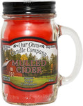 Our Own Candle Company, Mulled Cider Scented Mason Jar Candle, 100 Hour Burn by OurOwnCandleCompanycandles