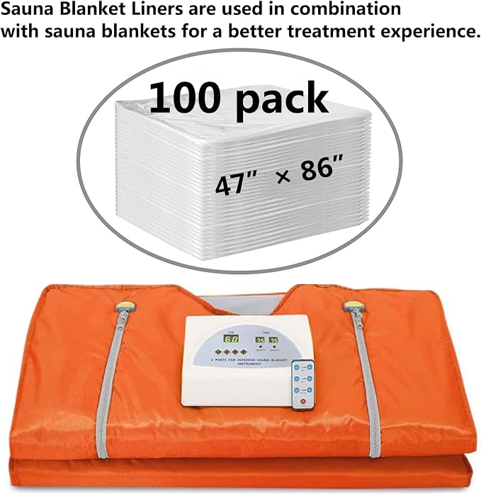 50 Pieces Disposable Plastic Sheeting, - Image 7