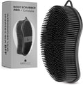 MainBasics Silicone Body Scrubber Dual-Sided Shower Loofah and Exfoliator by MainBasics