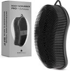 MainBasics Silicone Body Scrubber Dual-Sided Shower Loofah and Exfoliator by MainBasics