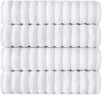 Classic Turkish Towels CTT Premium 4 Pack Bath Towels Set, Made by ClassicTurkishTowels