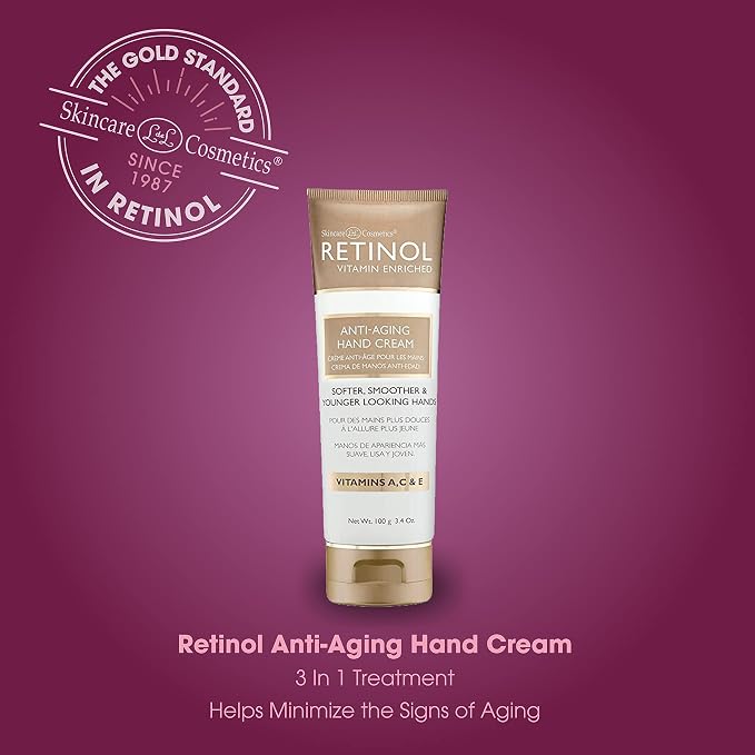 Retinol LIVAURA Hand Cream for Dry Cracked Hands – Intensive Deep Moisturizing - Image 3