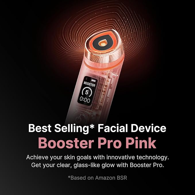medicube Booster Pro | 6-in-1 Real Glass Glow Beauty Massager | - Image 2