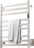 9 Bars Wall Mounted Towel Warmer, Heated Towel Rack by Unknown