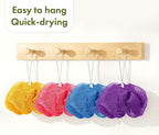 Bathway Loofah Bath Sponge, 2 Pack African Net Sponge Authentic, Exfoliating - Image 7