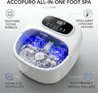 Foot Spa Bath Massager with Heat & Bubbles, Foot Soaking Tub with UV Ozone - Image 3