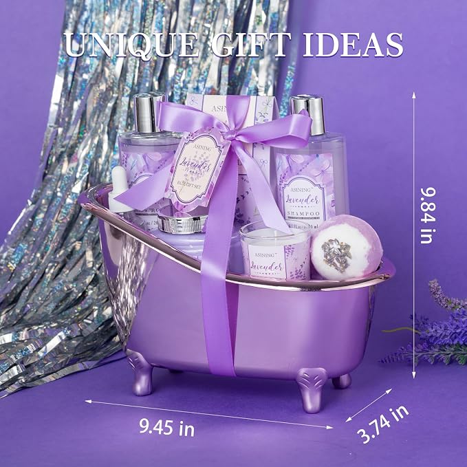 Spa Gift Basket for Women, Luxury Home Spa Kit, Gift Baskets for Women Unique - Image 7