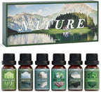 SALUBRITO Nature Fragrance Oils Set, Essential Oils Set by Salubrito