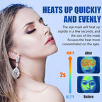 Heated Eye Mask, Washable Dry Eye Mask Heat Eye Compress - Image 4