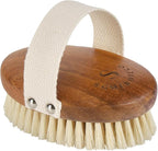 SAMEBUTECOBody Brush Solid Acacia Wood Boar Bristles Bath Brush by HOME