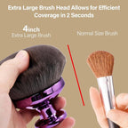 Extra Large Body Makeup Brush For Self Tanner, Leg Makeup &Bronzer Blend - Image 3