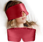 Silk Sleep Mask for Women and Men, Side Sleeper, 22 Momme Pure Mulberry Silk by Unknown