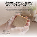 Dr. Ancient Black Seed Soap Bar – Organic, Vegan Handmade Soap - Image 6
