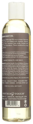 Soothing Touch Bath Body & Massage Oil, Calming Lavender - 8 Oz - Image 2