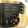 AVJONE 24K Gold Under Eye Patches, Collagen Eye Masks by AVJONE