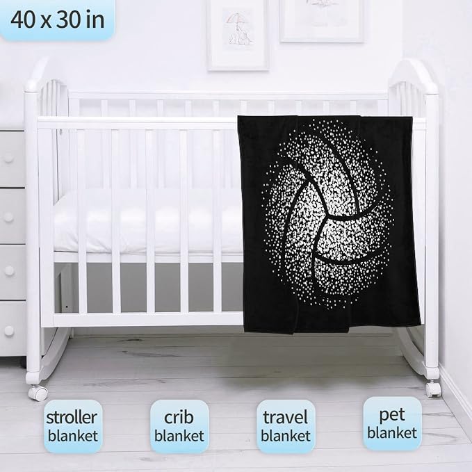 Volleyball Blanket Gift for Men, Volley Ball Sport Throw Lightweight Super Soft - Image 3