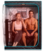 Smartmak Portable Far Infrared Sauna, Home Two Person Sauna Box by Smartmak