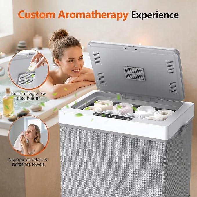 35L Foldable Towel Warmer Bucket - Image 7