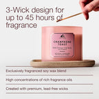 Bath & Body Works Champagne Toast 3-Wick Candle - Image 4