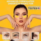 Qyiywim Under Eye Patches 70PCS, 24K Gold Eye Patches - Image 2