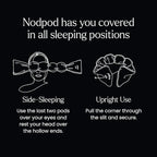 Nodpod Gentle Pressure Sleep Mask | Patented Light Blocking Design - Image 5