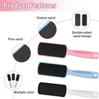 36 Pieces Flat Shaped Foot File Foot Callus Remover - Image 4