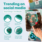 Medi Grade Cooling Ice Face Mask and Cooling Eye Mask - Image 6