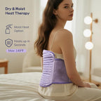 Heating Pad for Period Cramps, Upgraded Wrap Heating Pad for Back Pain Relief - Image 8