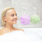 Tbestmax 4 Pack Bath Sponge Pouf Shower Loofah Body Scrubber Exfoliator - Image 5