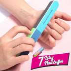 FANDAMEI Nail File and Buffer, Professional Manicure Tools Kit. 8PCS - Image 4