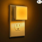 L LOHAS LED Night Lights Plug into Wall 2-Pack, 0.3W Plug in Night Light by LLOHASLED