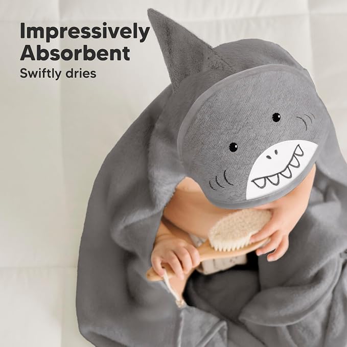 KeaBabies Hooded Baby Towel for Newborn - Image 5