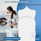 REEZEIVI Full Body Bath Pillow, Thick Bathtub Cushion - Image 4