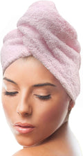 KEEPOZ Hair Towel Wrap Quick Dry 100% Cotton Super Absorbent Turban Head Wrap by KEEPOZ